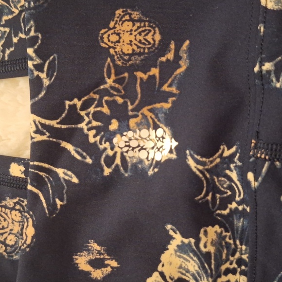 Free People FP Movement floral leggings size XS - Picture 3 of 5